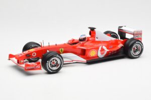 Ferrari F2003-GA #2 R. Barrichello F1 2003 Hot Wheels 1:18 B1024 Μέταλλο