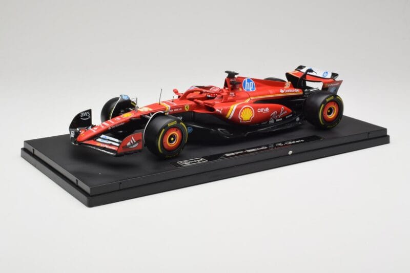Ferrari SF-24 #16 C. Leclerc Emilia Romagna Grand Prix 2024 Bburago 1:18 18-16821-L-IMOLA-SHOWCASE Μέταλλο