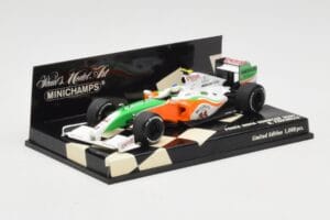 Force India Mercedes VJM02 #21 G. Fisichella Showcar 2009 Minichamps 1:43 400090091 Μέταλλο - εικόνα 2 από 5