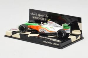 Force India Mercedes VJM02 #21 G. Fisichella Showcar 2009 Minichamps 1:43 400090091 Μέταλλο - εικόνα 3 από 5