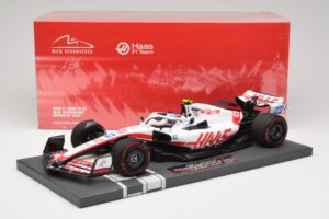 Haas VF-22 #47 M. Schumacher British GP 2022 Minichamps 1:18 117221047 Ρητίνη - εικόνα 7 από 7