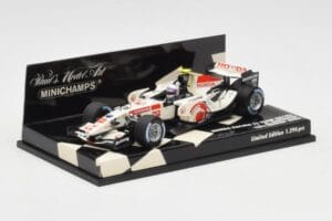 Honda RA106 A. Davidson Test Driver F1 2006 Minichamps 1:43 400060036 Μέταλλο - εικόνα 2 από 5