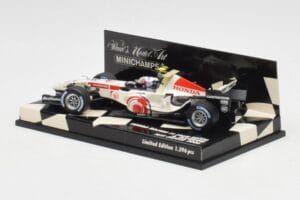 Honda RA106 A. Davidson Test Driver F1 2006 Minichamps 1:43 400060036 Μέταλλο - εικόνα 3 από 5
