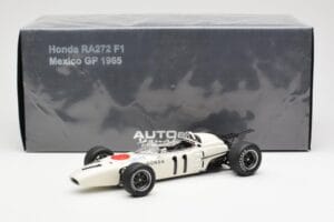 Honda RA272 #11 R. Ginther Mexican Grand Prix 1965 AUTOart 1:18 86597 Μέταλλο - εικόνα 8 από 8