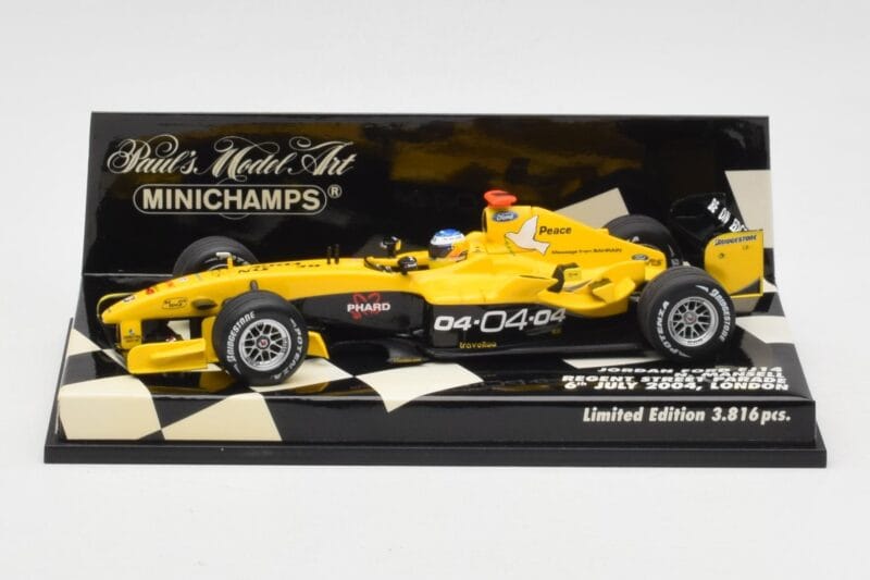 Jordan Ford EJ14 N. Mansell Regent Street Parade 2004 Minichamps 1:43 400040095 Μέταλλο
