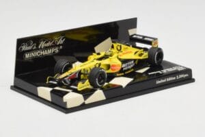 Jordan Honda EJ11 #7 H-H. Frentzen F1 2001 Minichamps 1:43 400010011 Μέταλλο - εικόνα 2 από 5
