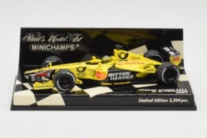 Jordan Honda EJ11 #7 H-H. Frentzen F1 2001 Minichamps 1:43 400010011 Μέταλλο