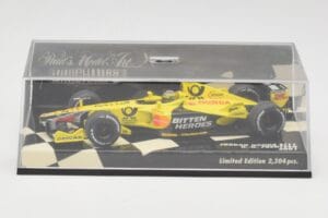 Jordan Honda EJ11 #7 H-H. Frentzen F1 2001 Minichamps 1:43 400010011 Μέταλλο - εικόνα 5 από 5