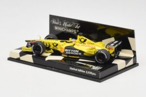 Jordan Honda EJ11 #11 J. Trulli F1 2001 Minichamps 1:43 400010012 Μέταλλο - εικόνα 3 από 5