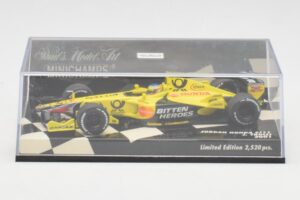 Jordan Honda EJ11 #11 J. Trulli F1 2001 Minichamps 1:43 400010012 Μέταλλο - εικόνα 5 από 5