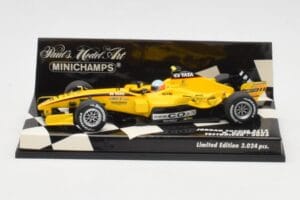 Jordan EJ15 Toyota R. Doornbos Test Driver F1 2005 Minichamps 1:43 400050039 Μέταλλο