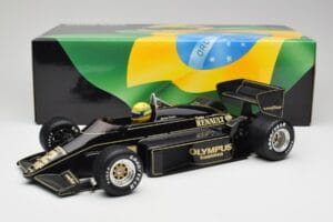 Lotus Renault 97T John Player Special #12 A. Senna Portuguese GP 1985 1st Victory Minichamps 1:12 540851292 Μέταλλο - εικόνα 8 από 8