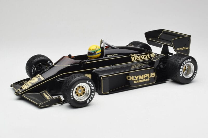 Lotus Renault 97T John Player Special #12 A. Senna Portuguese GP 1985 1st Victory Minichamps 1:12 540851292 Μέταλλο