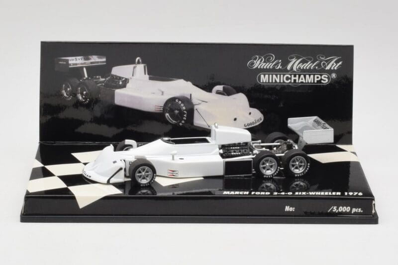 March 2-4-0 Six Wheeler #12 F1 1976 Minichamps 1:43 436760699 Μέταλλο