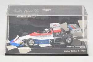 March Ford 751 #28 M. Donohue Race Car 1975 Minichamps 1:43 430750028 Μέταλλο - εικόνα 5 από 5