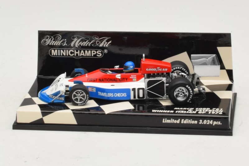 March 761 Ford R. Peterson Winner Italian GP 1976 Minichamps 1:43 430760010 Μέταλλο