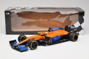 McLaren MCL35M #3 D. Ricciardo Bahrain GP 2021 Minichamps 1:18 530211803 Μέταλλο - εικόνα 7 από 7