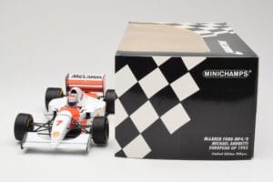 McLaren Ford MP4/8 #7 M. Andretti European GP 1993 Minichamps 1:18 530931827 Ρητίνη - εικόνα 7 από 7