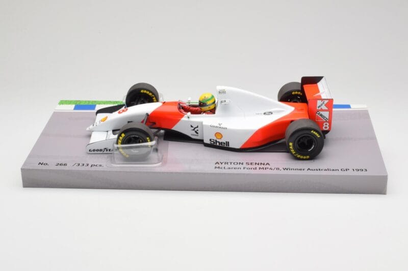McLaren Ford MP4/8 #8 A. Senna Winner Australian GP 1993 Minichamps 1:18 543933838 Μέταλλο