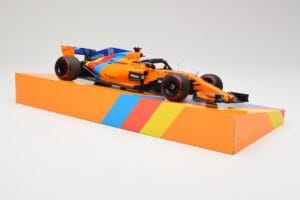 McLaren MCL33 Renault #14 F. Alonso Abu Dhabi GP 2018 Minichamps 1:18 533183914 Ρητίνη - εικόνα 4 από 7