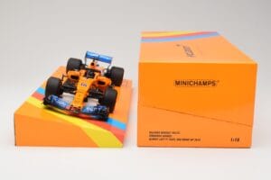 McLaren MCL33 Renault #14 F. Alonso Abu Dhabi GP 2018 Minichamps 1:18 533183914 Ρητίνη - εικόνα 6 από 7