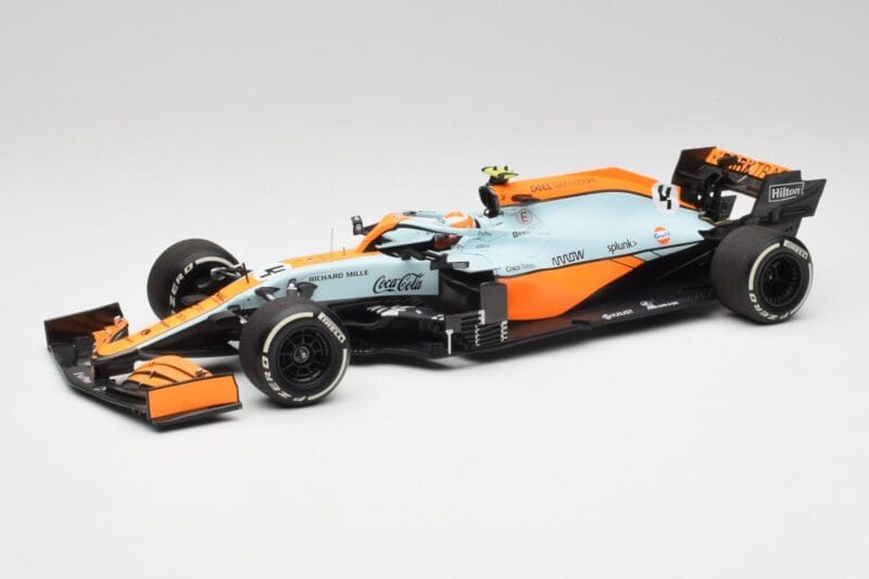 McLaren MCL35M #4 L. Norris Monaco GP 2021 Minichamps 1:18 530212404 Μέταλλο