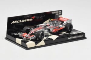 McLaren Mercedes MP4-23 #23 H. Kovalainen Showcar 2008 Minichamps 1:43 530084393 Μέταλλο - εικόνα 2 από 5
