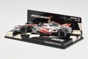 McLaren Mercedes MP4-23 #23 H. Kovalainen Showcar 2008 Minichamps 1:43 530084393 Μέταλλο - εικόνα 3 από 5
