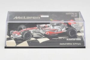 McLaren Mercedes MP4-23 #23 H. Kovalainen Showcar 2008 Minichamps 1:43 530084393 Μέταλλο - εικόνα 5 από 5