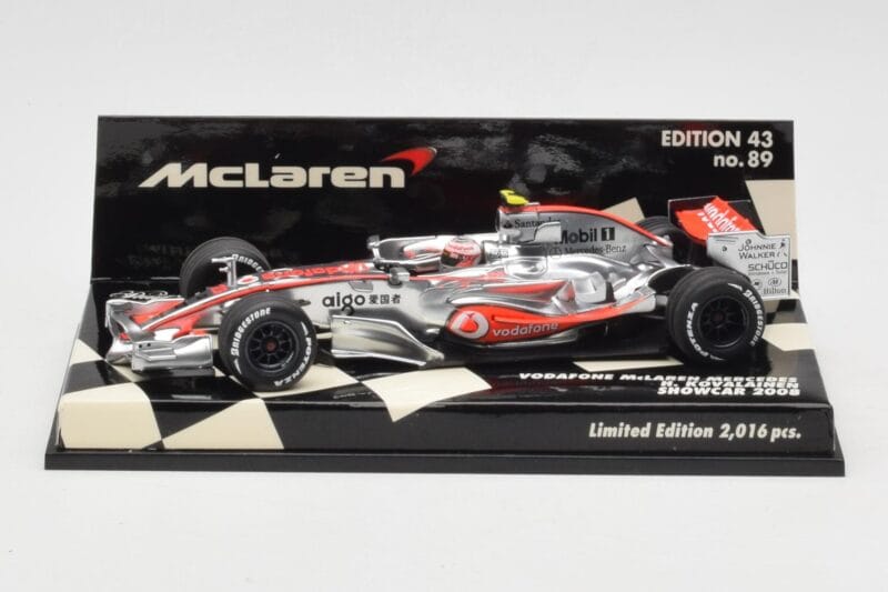 McLaren Mercedes MP4-23 #23 H. Kovalainen Showcar 2008 Minichamps 1:43 530084393 Μέταλλο
