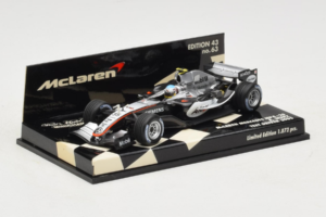 McLaren MP4-20 Mercedes A. Wurz F1 2005 Minichamps 1:43 530054355 Μέταλλο - εικόνα 2 από 5
