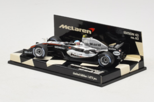 McLaren MP4-20 Mercedes A. Wurz F1 2005 Minichamps 1:43 530054355 Μέταλλο - εικόνα 3 από 5
