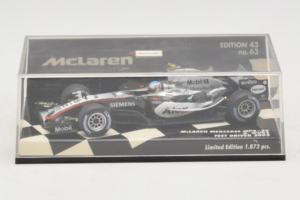 McLaren MP4-20 Mercedes A. Wurz F1 2005 Minichamps 1:43 530054355 Μέταλλο - εικόνα 4 από 5
