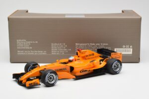 McLaren Mercedes MP4-20 G. Paffett F1 Test Car 2006 Minichamps 1:18 B66962342 Μέταλλο - εικόνα 6 από 6