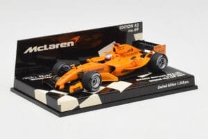 McLaren Mercedes MP4-20 G. Paffett Test Car 2006 Minichamps 1:43 530064395 Μέταλλο - εικόνα 2 από 5
