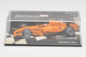 McLaren Mercedes MP4-20 G. Paffett Test Car 2006 Minichamps 1:43 530064395 Μέταλλο - εικόνα 5 από 5