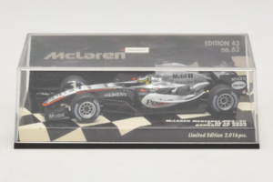 McLaren MP4-20 Mercedes P. de la Rosa F1 2005 Minichamps 1:43 530054315 Μέταλλο - εικόνα 4 από 5