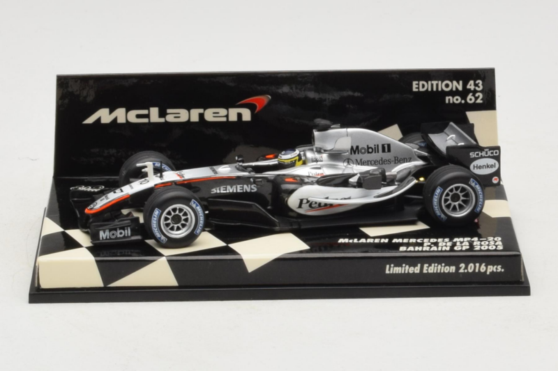 McLaren MP4-20 Mercedes P. de la Rosa F1 2005 Minichamps 1:43 530054315 Μέταλλο