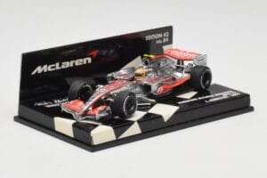 McLaren Mercedes MP4-22 #2 L. Hamilton Race Car 2007 Minichamps 1:43 530074302 Μέταλλο - εικόνα 2 από 5