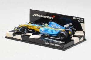 McLaren MP4-19B #5 D. Coulthard F1 2004 Minichamps 1:43 530044315 Μέταλλο - εικόνα 2 από 5