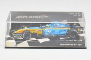 McLaren MP4-19B #5 D. Coulthard F1 2004 Minichamps 1:43 530044315 Μέταλλο - εικόνα 5 από 5