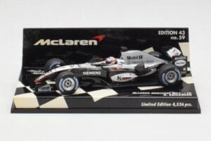 McLaren MP4-19B #6 K. Raikkonen F1 2004 Minichamps 1:43 530044316 Μέταλλο