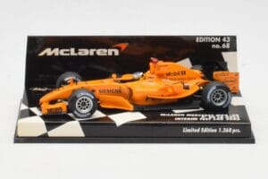McLaren MP4/20 P. de la Rosa 2006 Minichamps 1:43 530064394 Μέταλλο