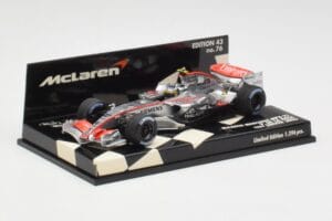 McLaren MP4-21 P. de la Rosa Test 2006 Minichamps 1:43 530064343 Μέταλλο - εικόνα 3 από 5