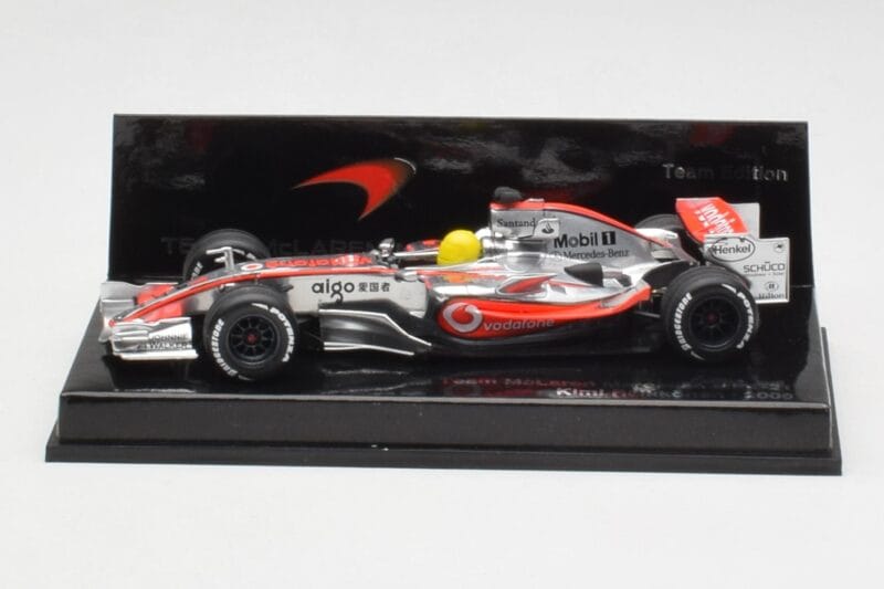 McLaren MP4-22 L. Hamilton F1 Showcar 2007 Minichamps 1:43 530074372 Μέταλλο