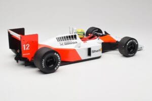 McLaren Honda MP4/4 Marlboro #12 A. Senna F1 World Champion 1988 Minichamps 1:12 540881212 Μέταλλο - εικόνα 2 από 6