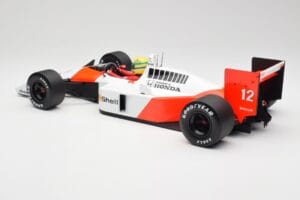 McLaren Honda MP4/4 Marlboro #12 A. Senna F1 World Champion 1988 Minichamps 1:12 540881212 Μέταλλο - εικόνα 5 από 6