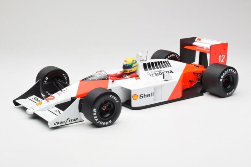 McLaren Honda MP4/4 Marlboro #12 A. Senna F1 World Champion 1988 Minichamps 1:12 540881212 Μέταλλο