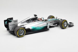 Mercedes AMG Petronas W05 #44 L. Hamilton F1 World Champion 2014 Minichamps 1:18 186140044 Μέταλλο - εικόνα 2 από 7