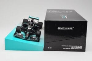 Mercedes AMG Petronas W11 #44 L. Hamilton Winner British GP 2020 Minichamps 1:18 113200444 Μέταλλο - εικόνα 6 από 7